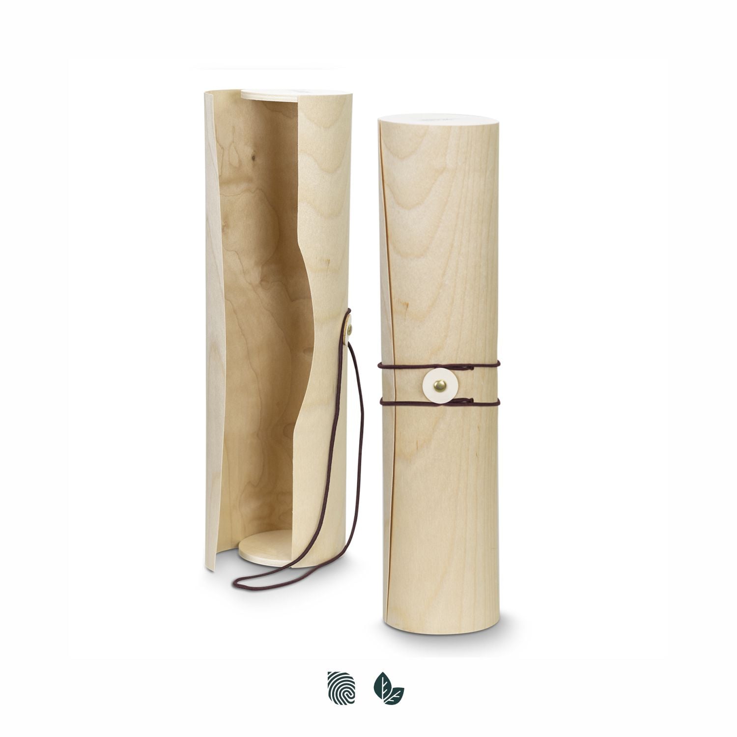 Close-up of a black fabric label with the text 'Brioick Bluss the Ed' stitched on a dark gray cloth background.