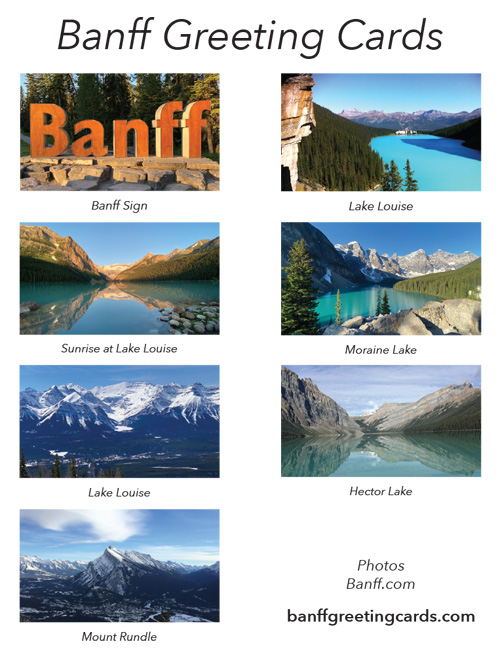 Images of the 7 greeting cards you will receive!