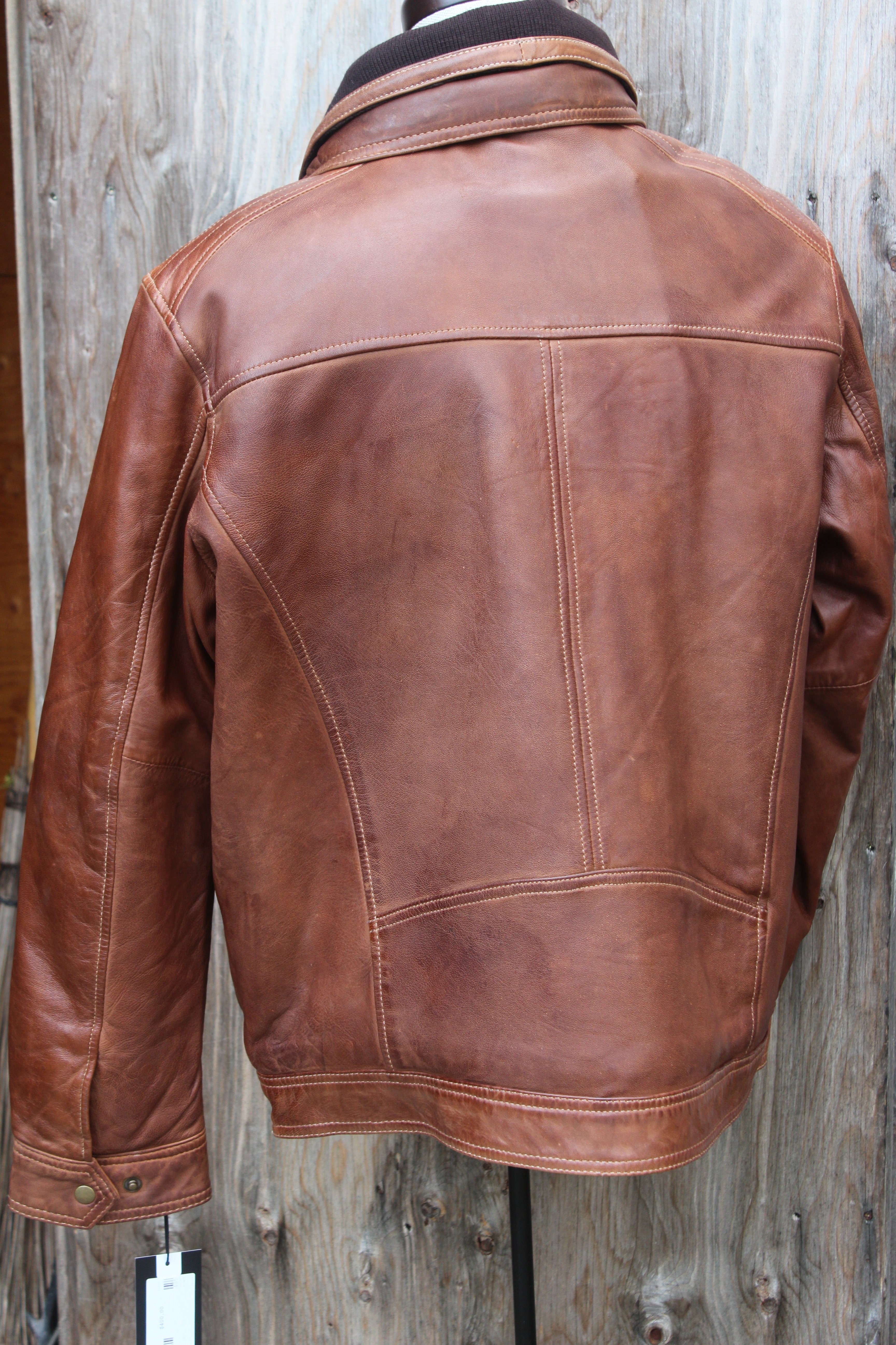 Cognac Leather-$400.00
Plonge Leathers
Style #:40578C
