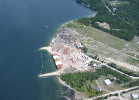 Here is a great aerial shot of the vessel and build site taken on June 29, 2013.  We are very thankful to a local pilot for sending us some photos!