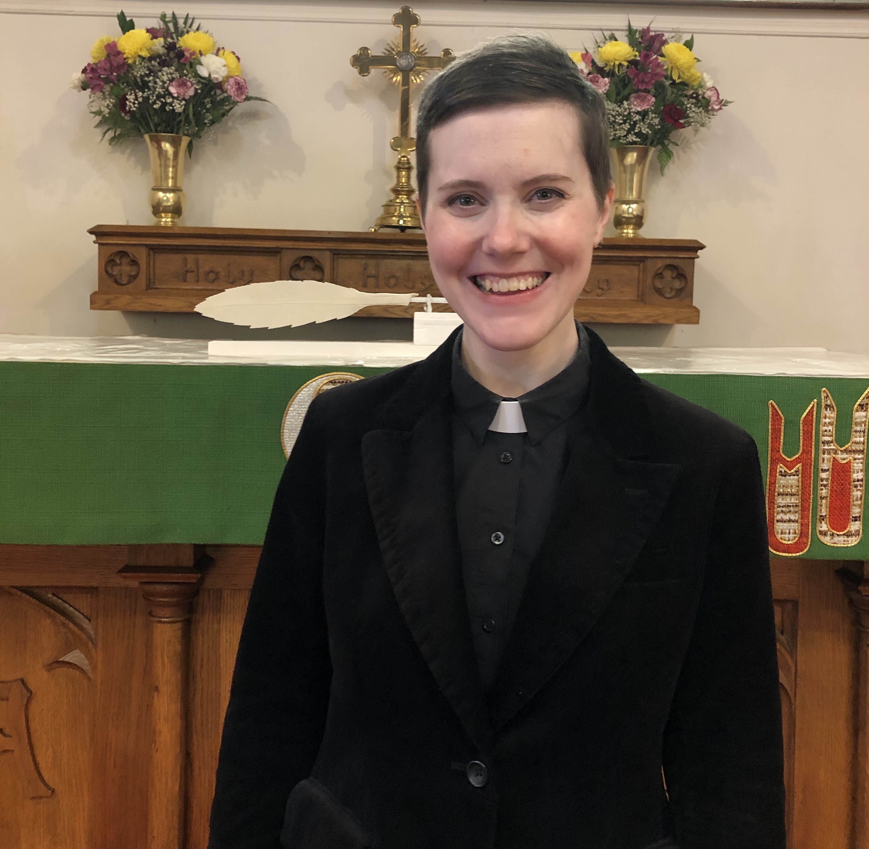 Our new incumbent, Rev. Dr. Alana McCord