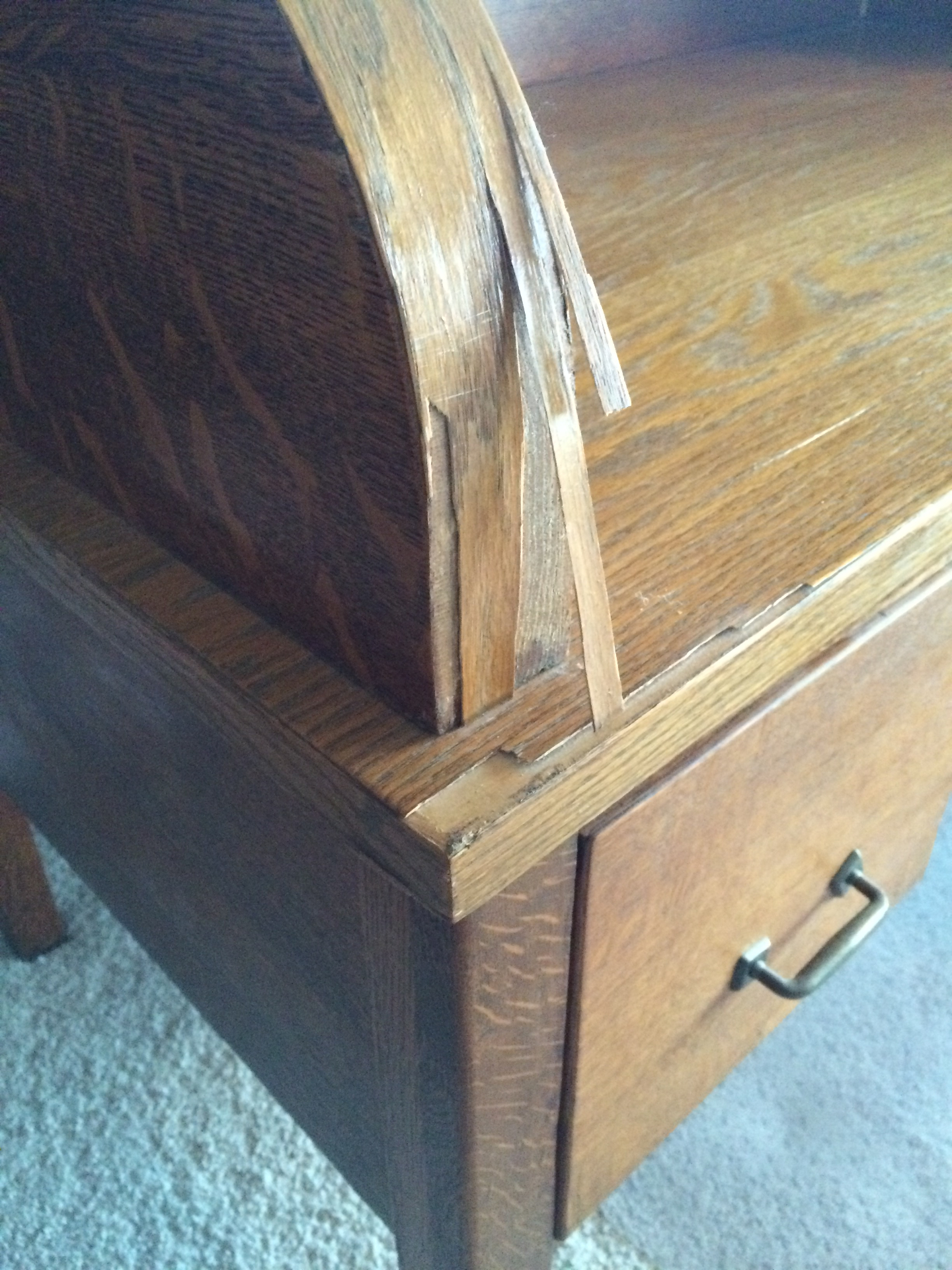 Extensive veneer problems