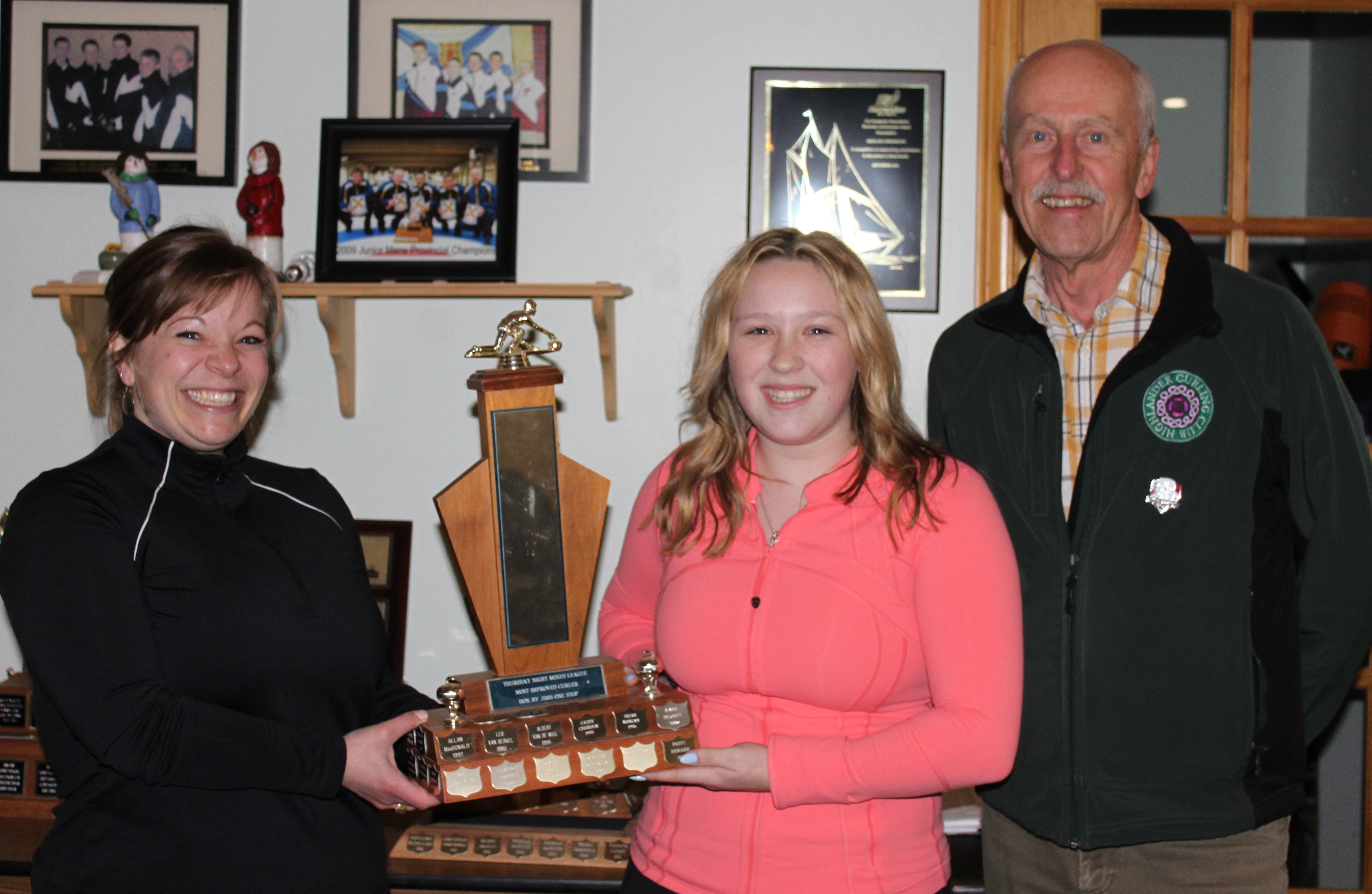 Thursday Night Most Improved: Deidra Fraser
Presented by Alicia Mills and Harry Daeman