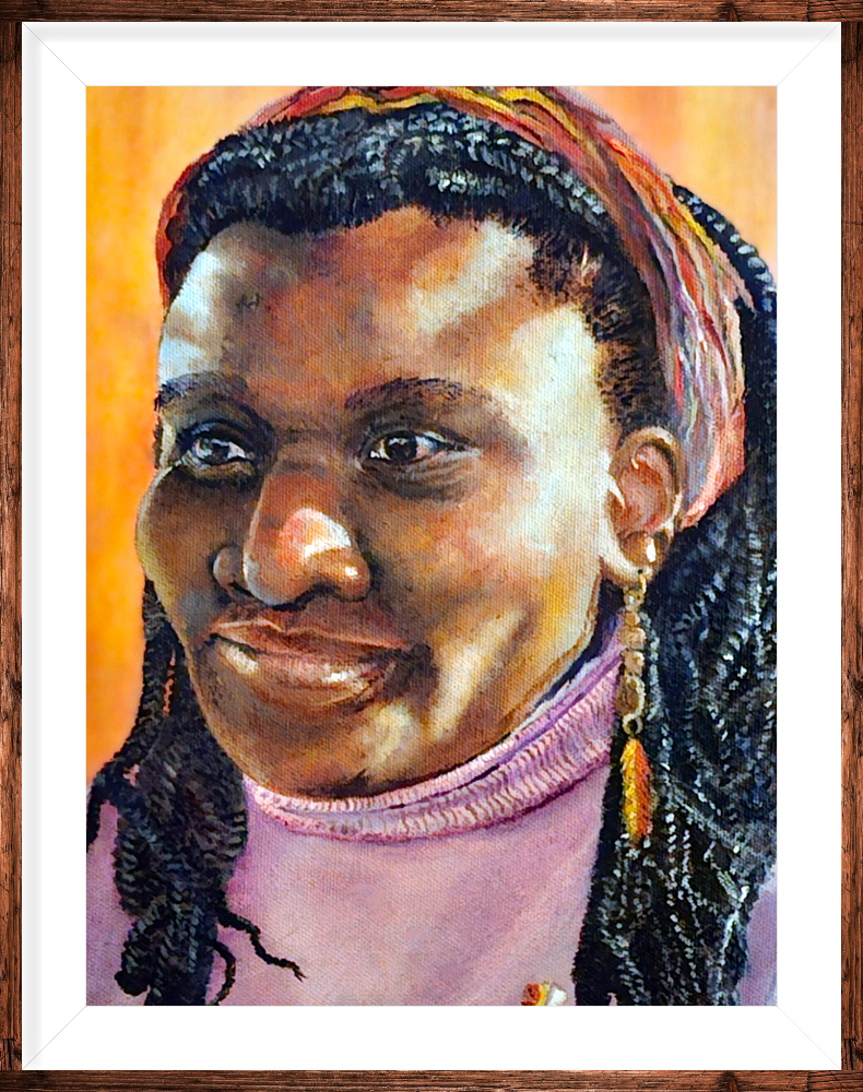 Portrait  Oil 11x14, 2024, Portrait of Mercy #62