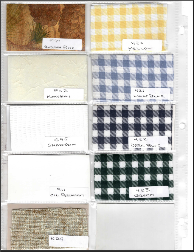 Lighting Interiors and More Shade Fabrics