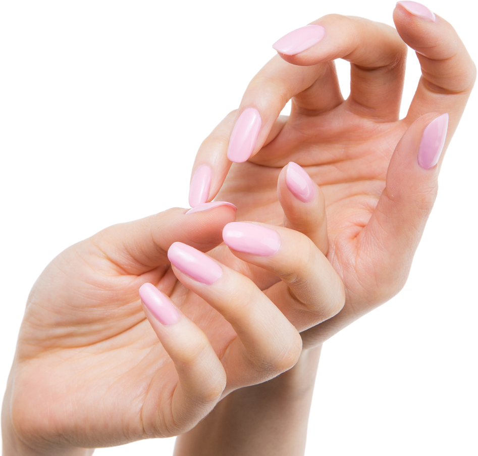 A woman's Nail, Designed With Nail Art