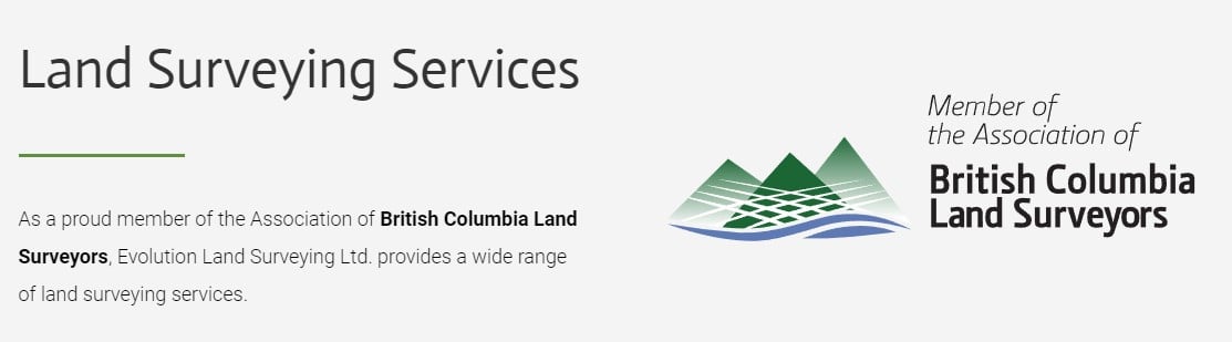 Member of the Association of BC Land Surveyors