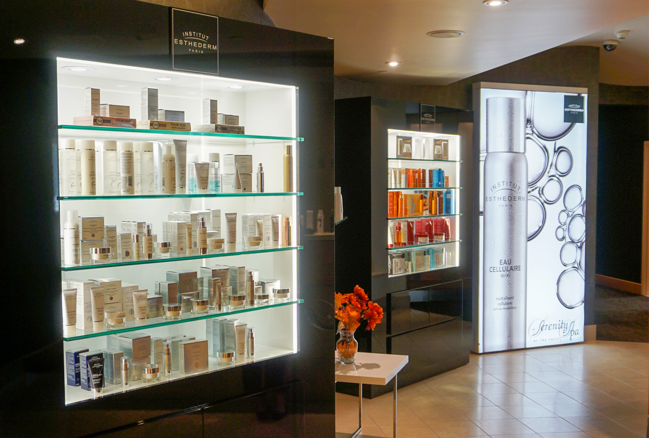 ESTHEDERM design and production furniture
Spa Hotel Marriott On The Falls
Niagara Falls, Ontario
