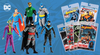 DC Direct Comic with 3in figure