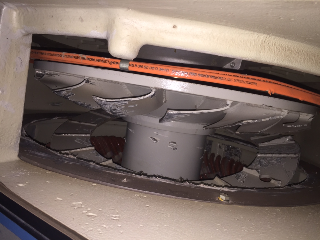 Broken Motor Fan