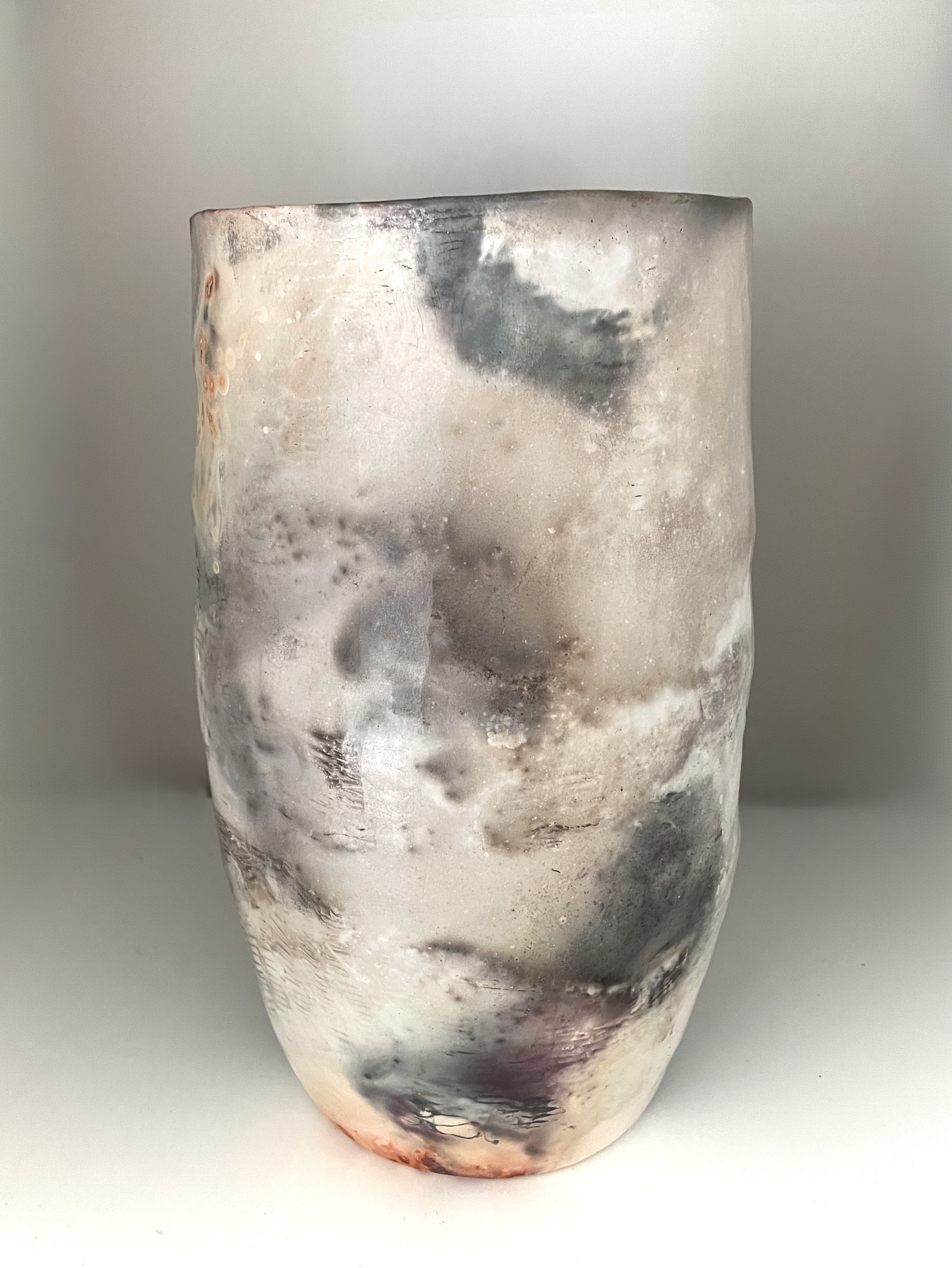Coiled vase - 9.5"H X 5.5"W X 5" Diam