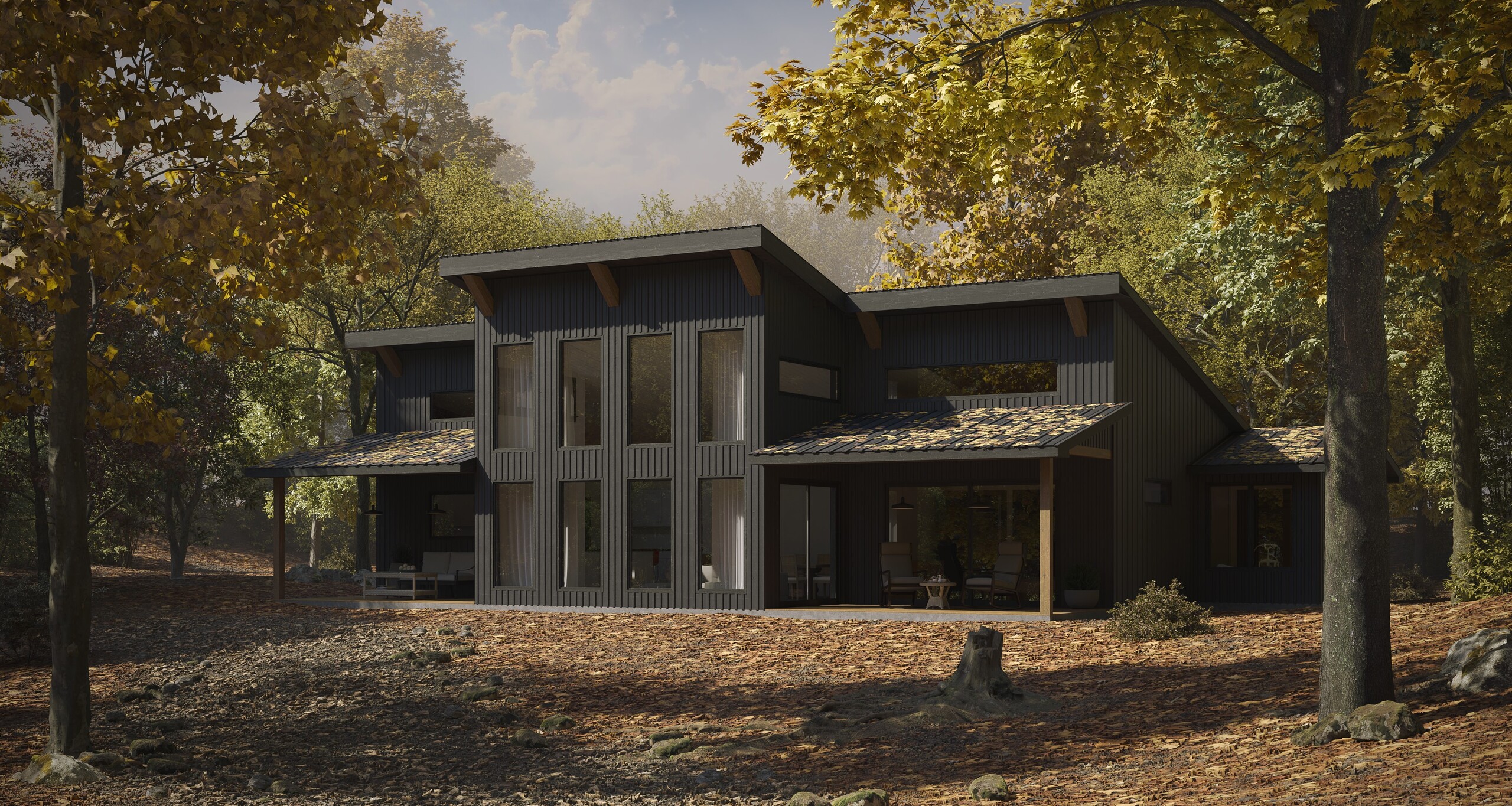 Woods Island — Interhabs design rendering