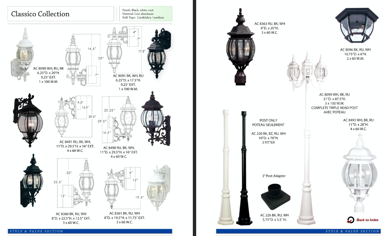 134 Classico Collection
Available in Black, White and Rust 
Starting at 
Regular Price $97.99
On Sale $87.99