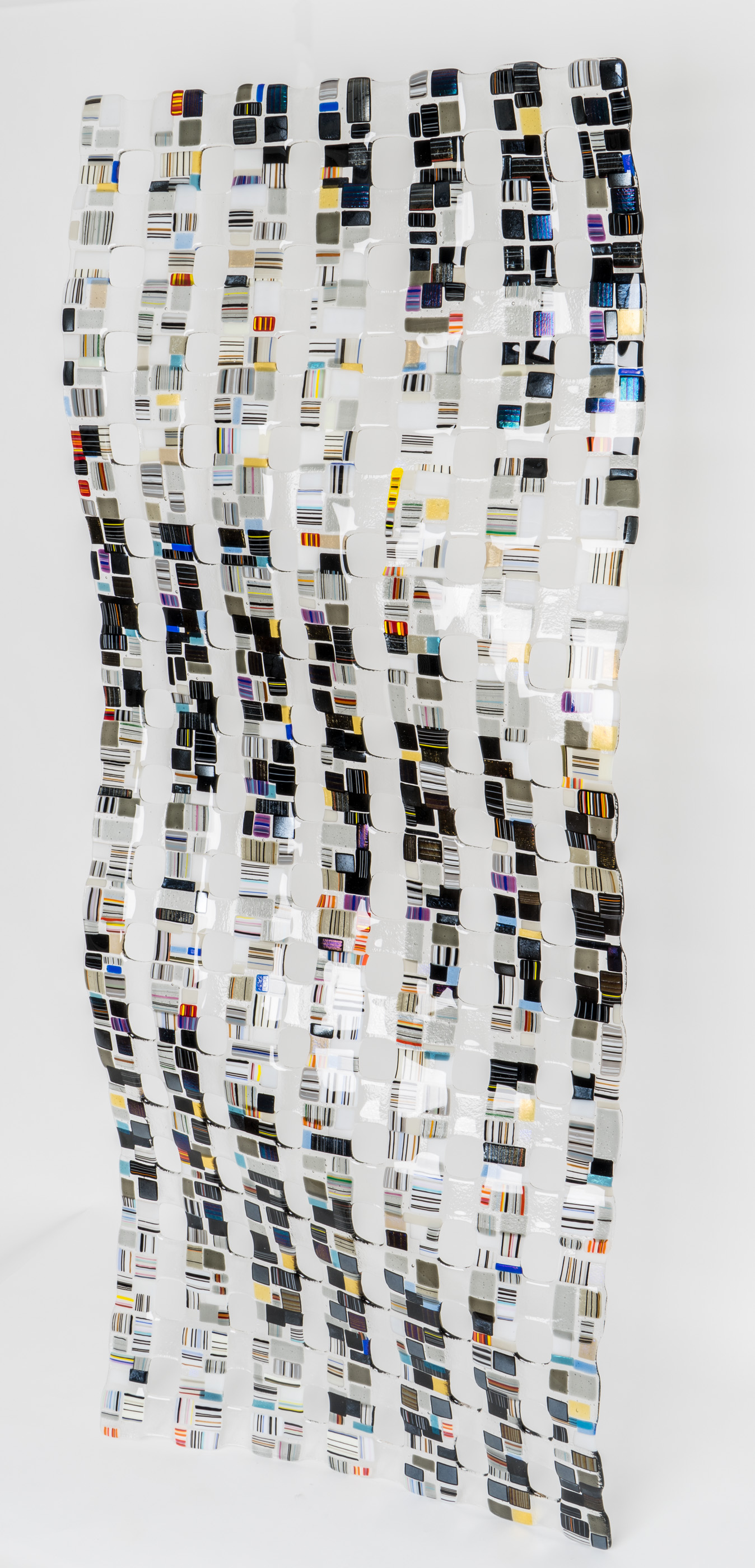 Retro Mesh detail 1.5 in black & white