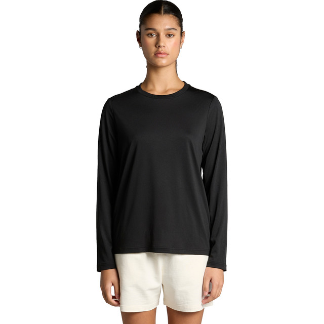Womens Maple Active L/S Tee - 4020A