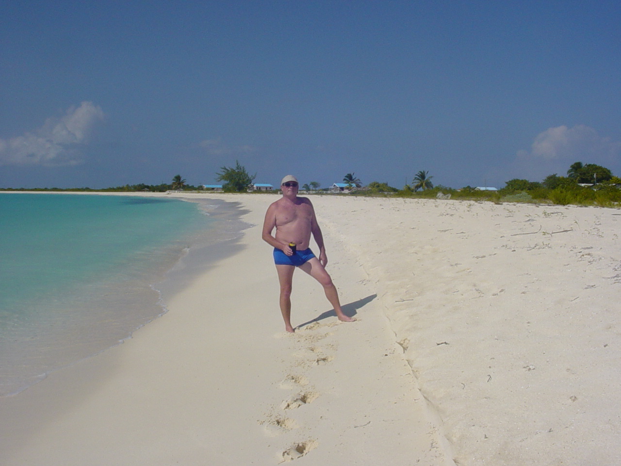BEST BEACH EVER IN BARBUDA, DIDN'T REALLY NEED THE SUIT!