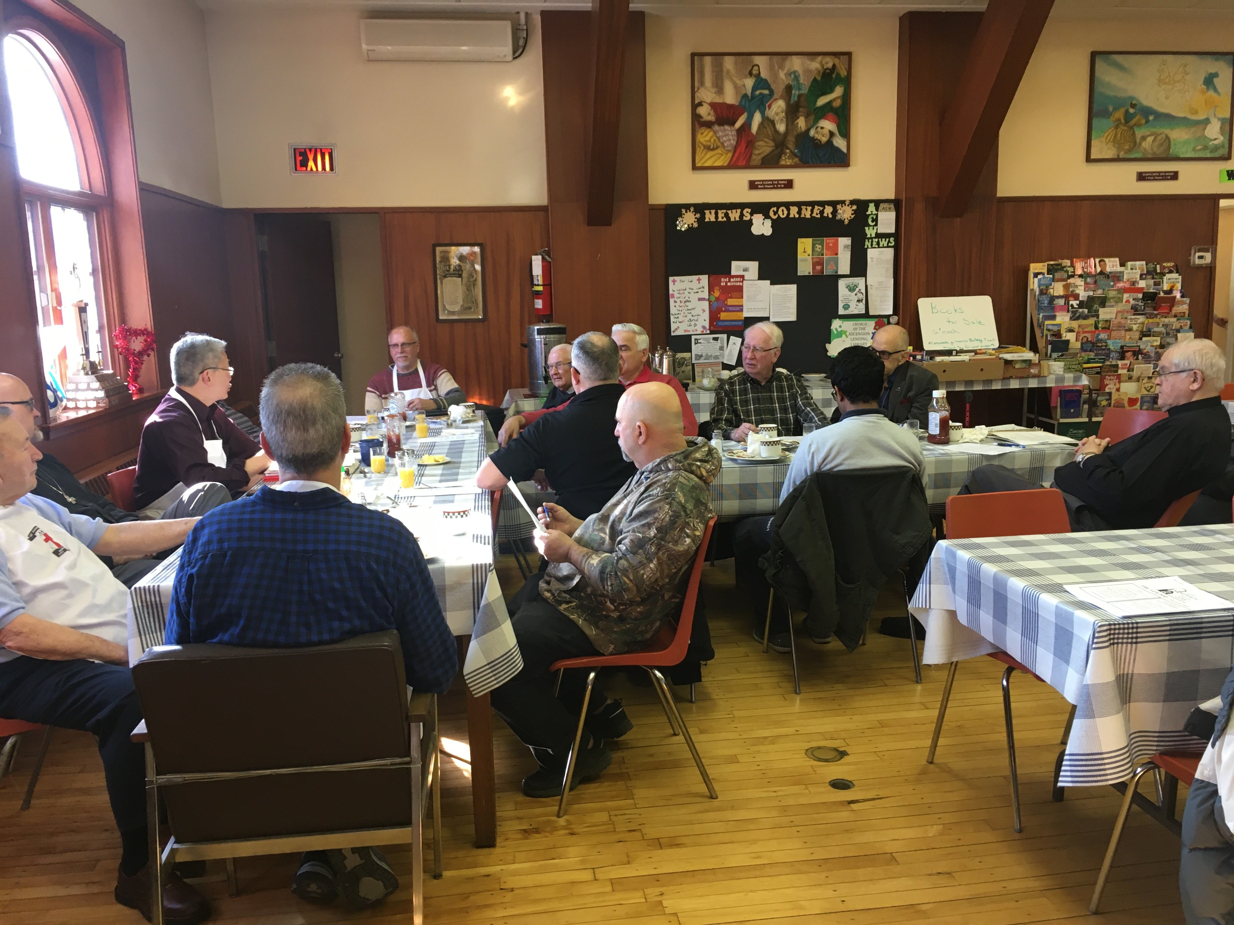 March 8th, 2020 Brotherhood of Anglican Churchmen breakfast meeting, chaired by President Perry