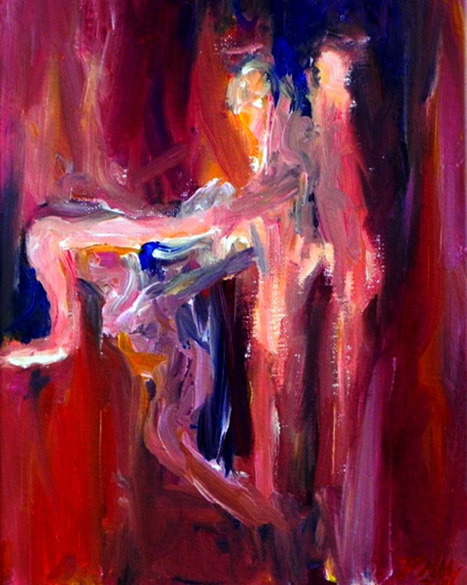  K Series (6 of 6),  12"X 11"  2011, Acrylic on Canvas