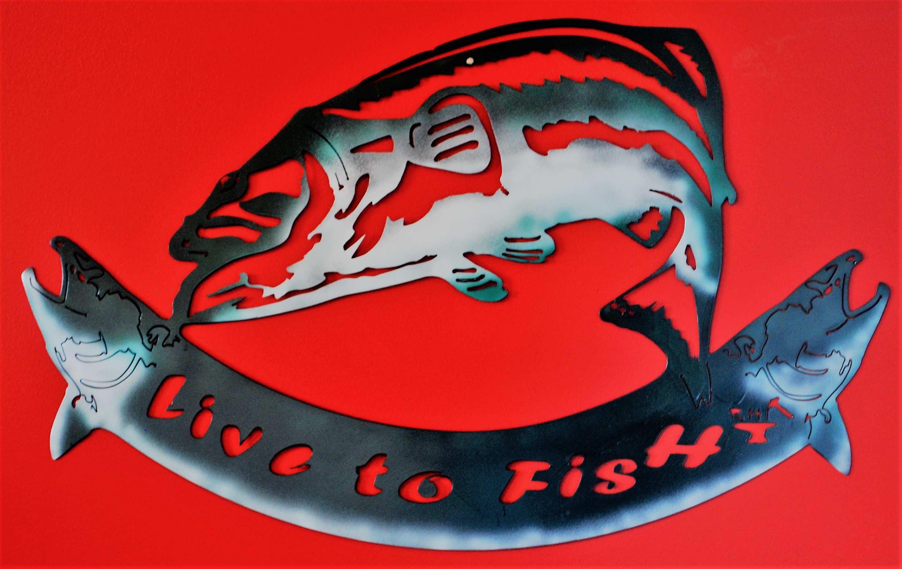 Metal Art, Fish, Campbell river BC, Vancouver island BC, Vancouver BC, Victoria BC, British Columbia,Alberta