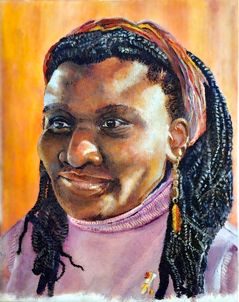 Portrait  Oil 11x14, 2024, Portrait of Mercy #62