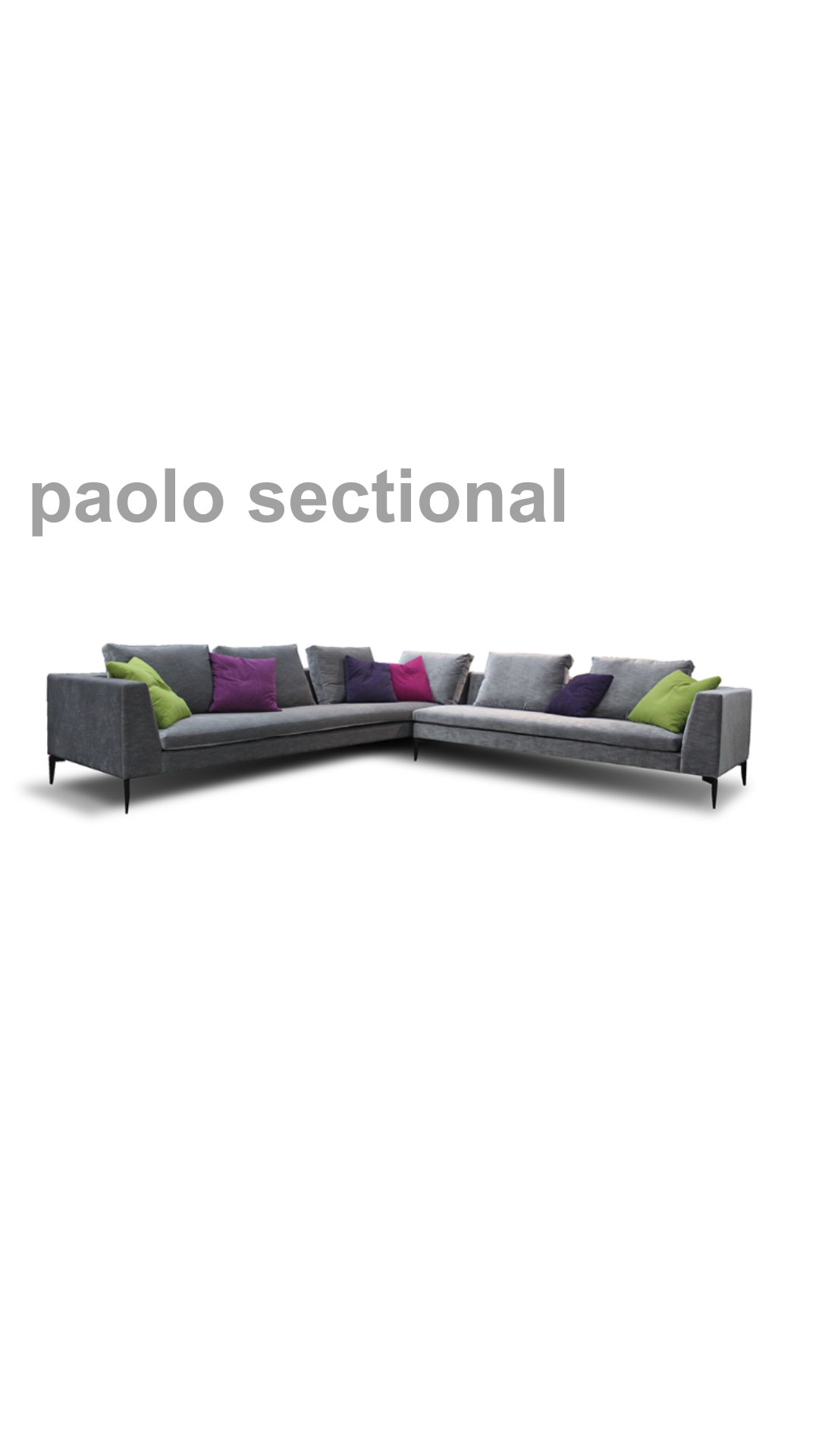 paolo sectional