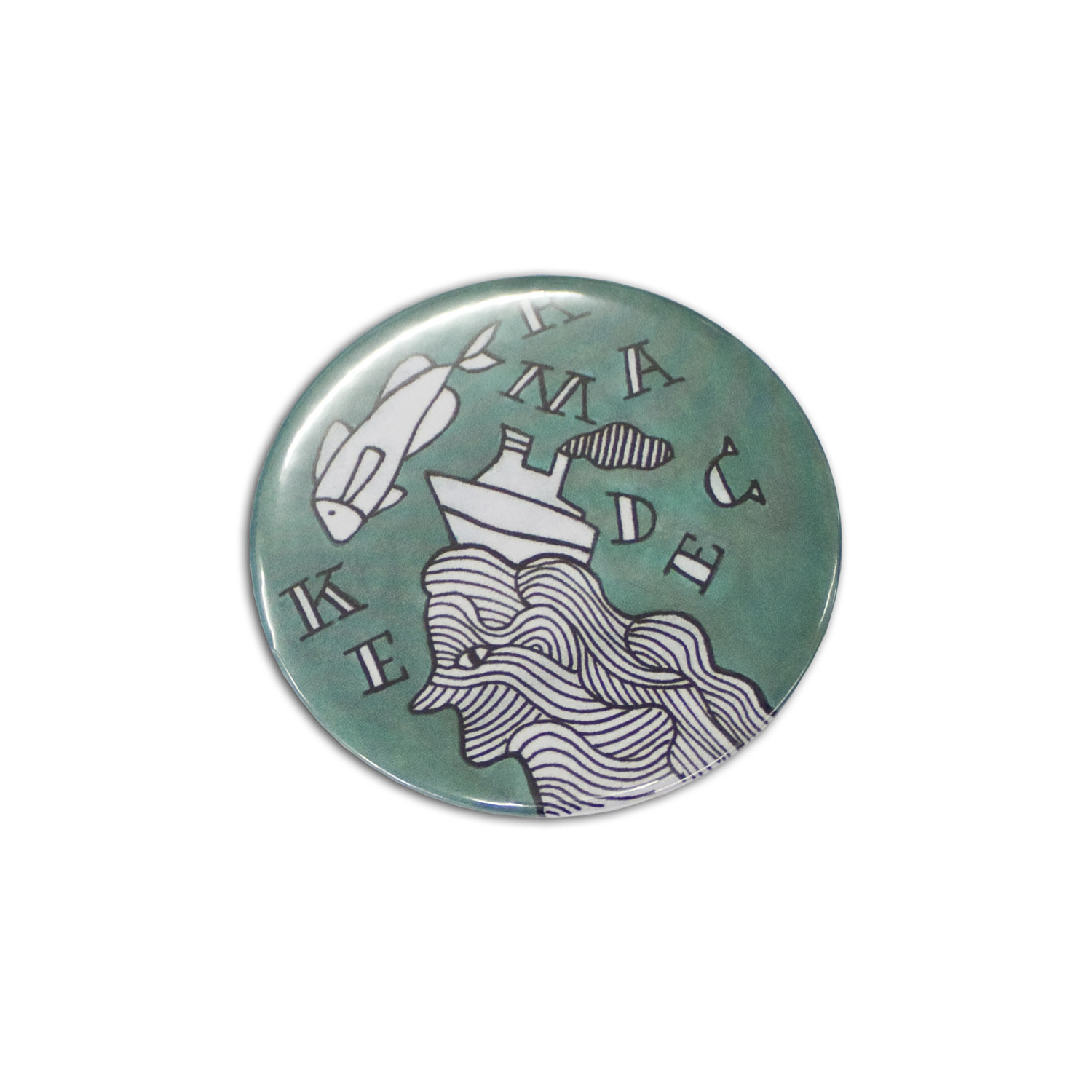 Custom Button Badge 58mm