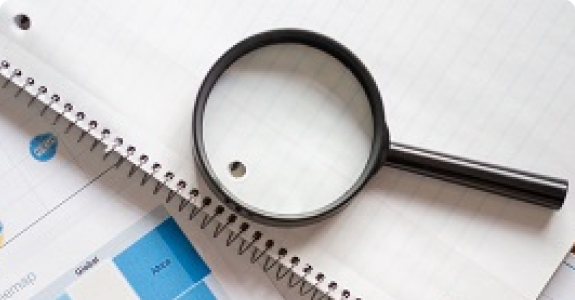Documents on a desk