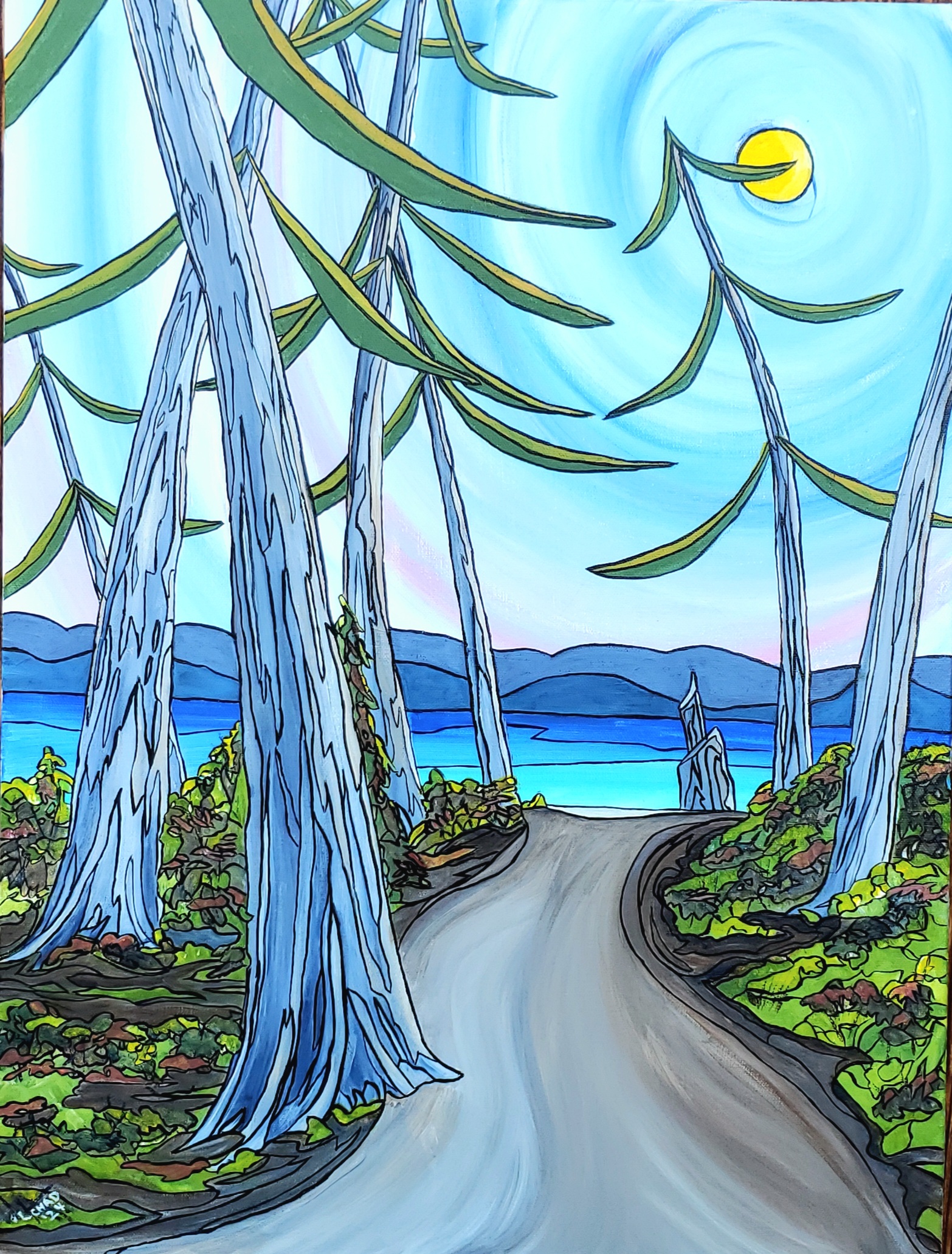 "Rathtrevor Beach Access" [2024]
Image: 18" x 24"
Acrylic on Canvas
$1200.00
Prints available