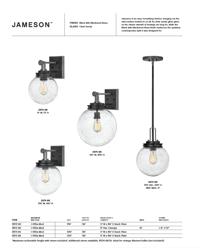 534 Jameson Collection 
Available in Black
Starting at 
Regular Price $393.99
On Sale $353.99