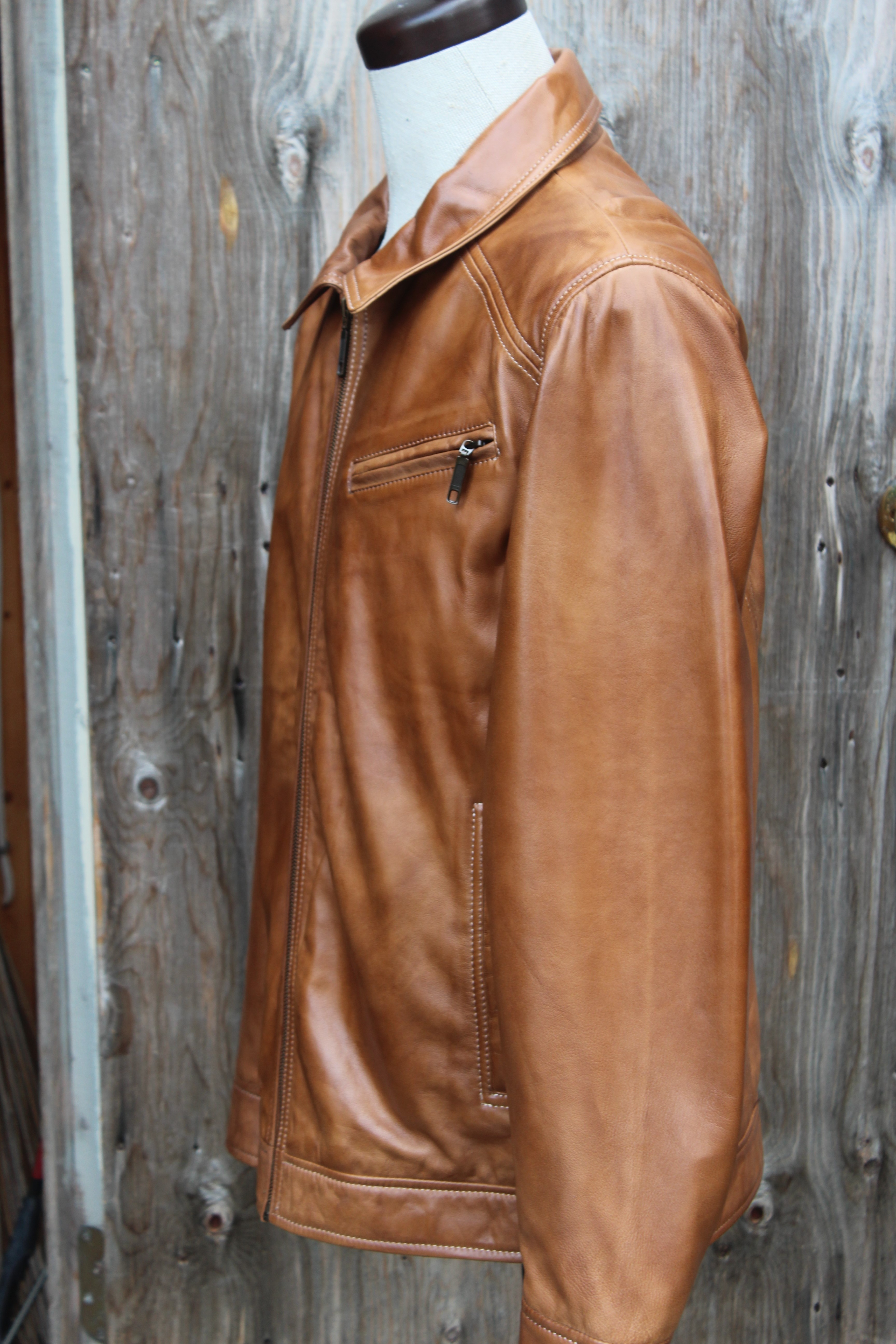 Cognac Leather- $450.00
Plonge Leathers
Style #: 50409C