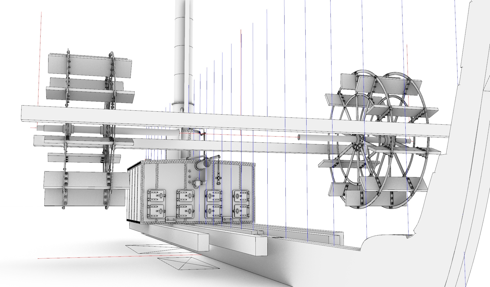 S.S. Beaver - Engine Room