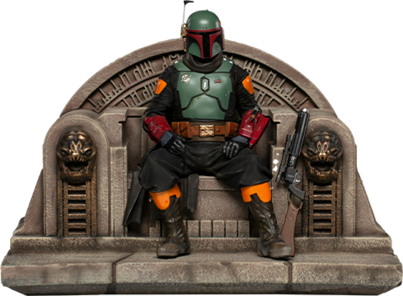 Boba Fett on Throne Deluxe