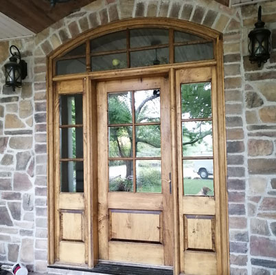 Brown Wooden Door 15