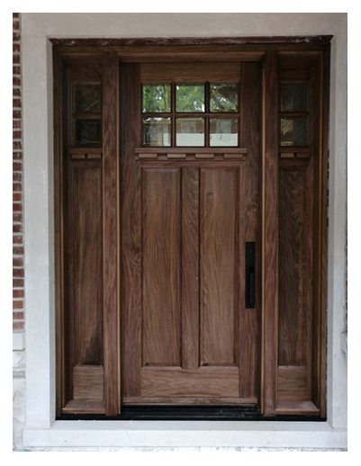 Brown Wooden Door 13