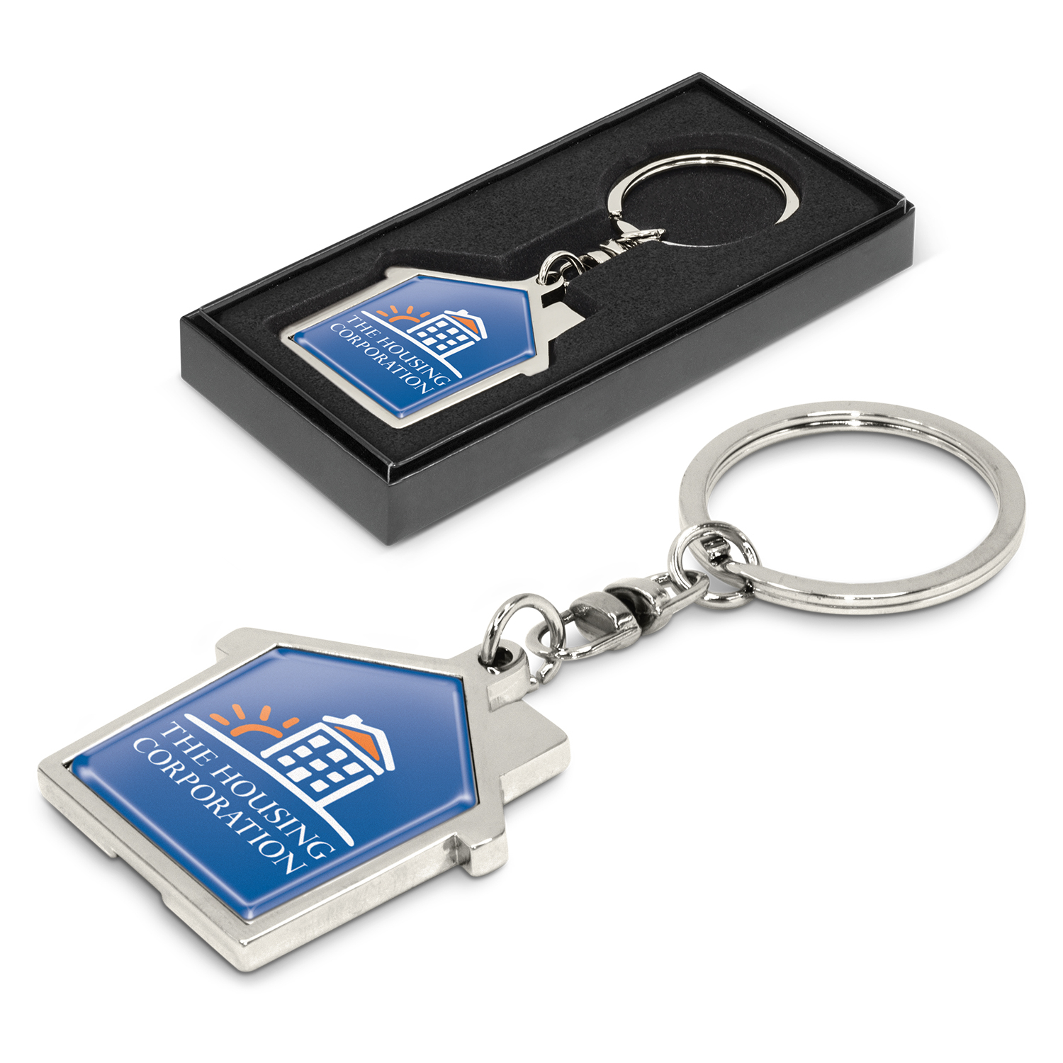 House Metal Key Ring 100322