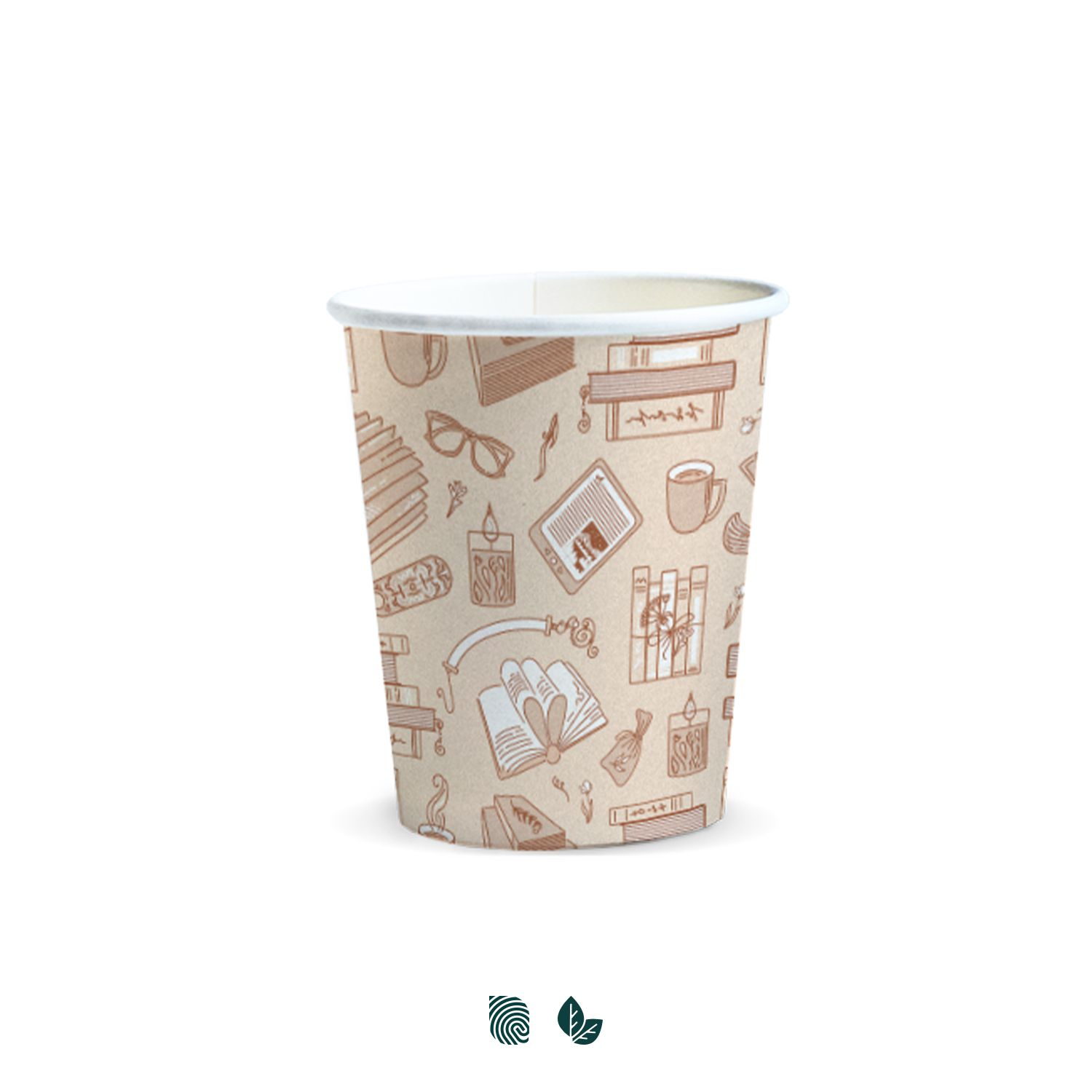 Compostable Paper Cup 230ml 129540