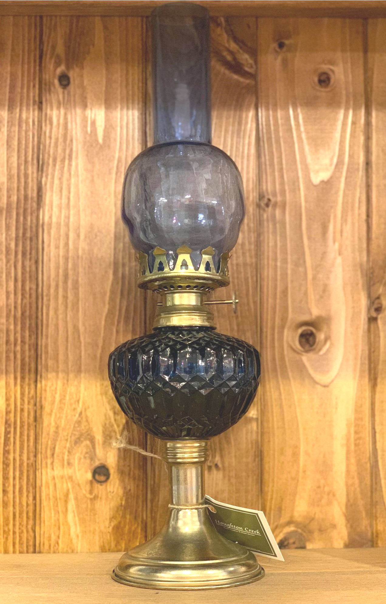 Vintage Cobalt Oil Lamp
$69.99