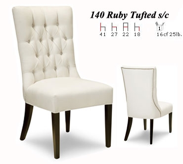 140 Ruby Tufted s/c