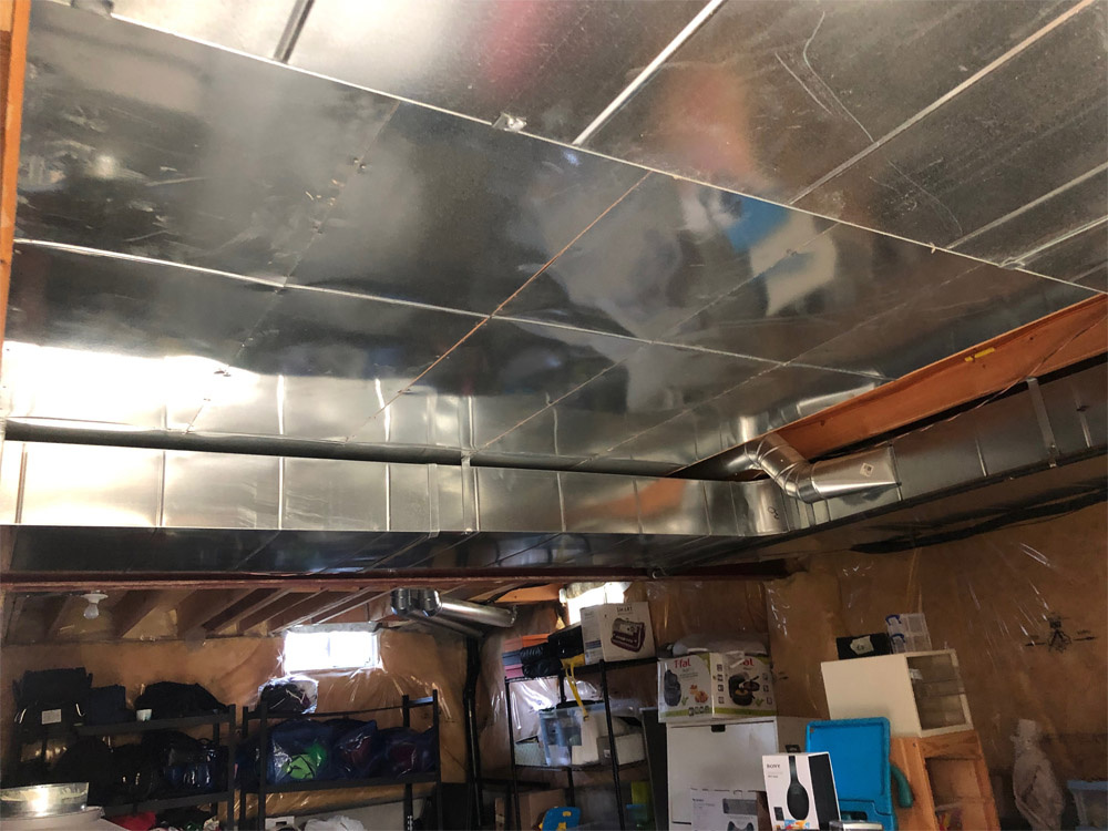 Another builder with a nightmare of duct work