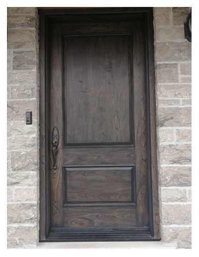 Brown Wooden Door 16