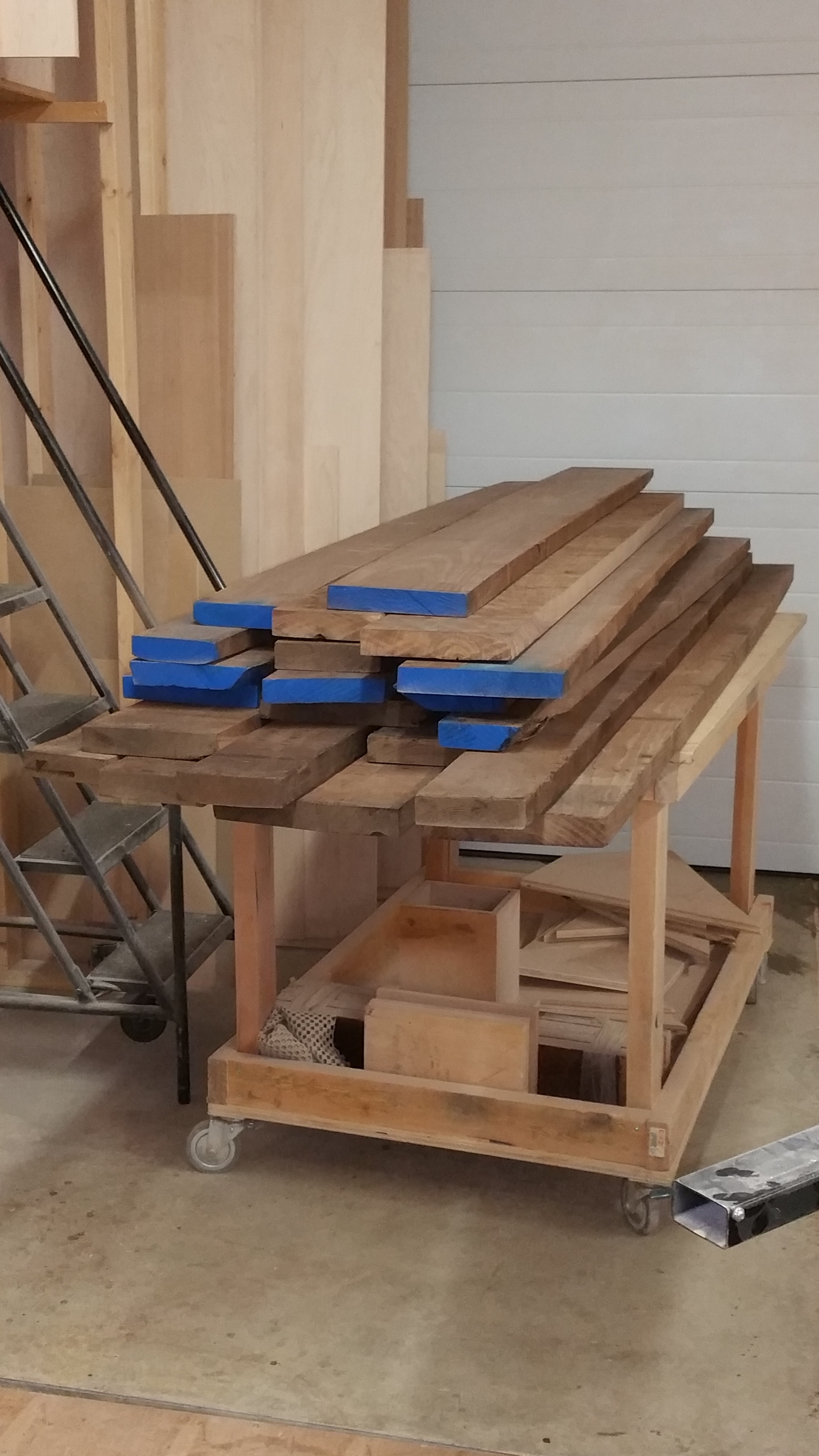 The Wood Must Dry in the Shop