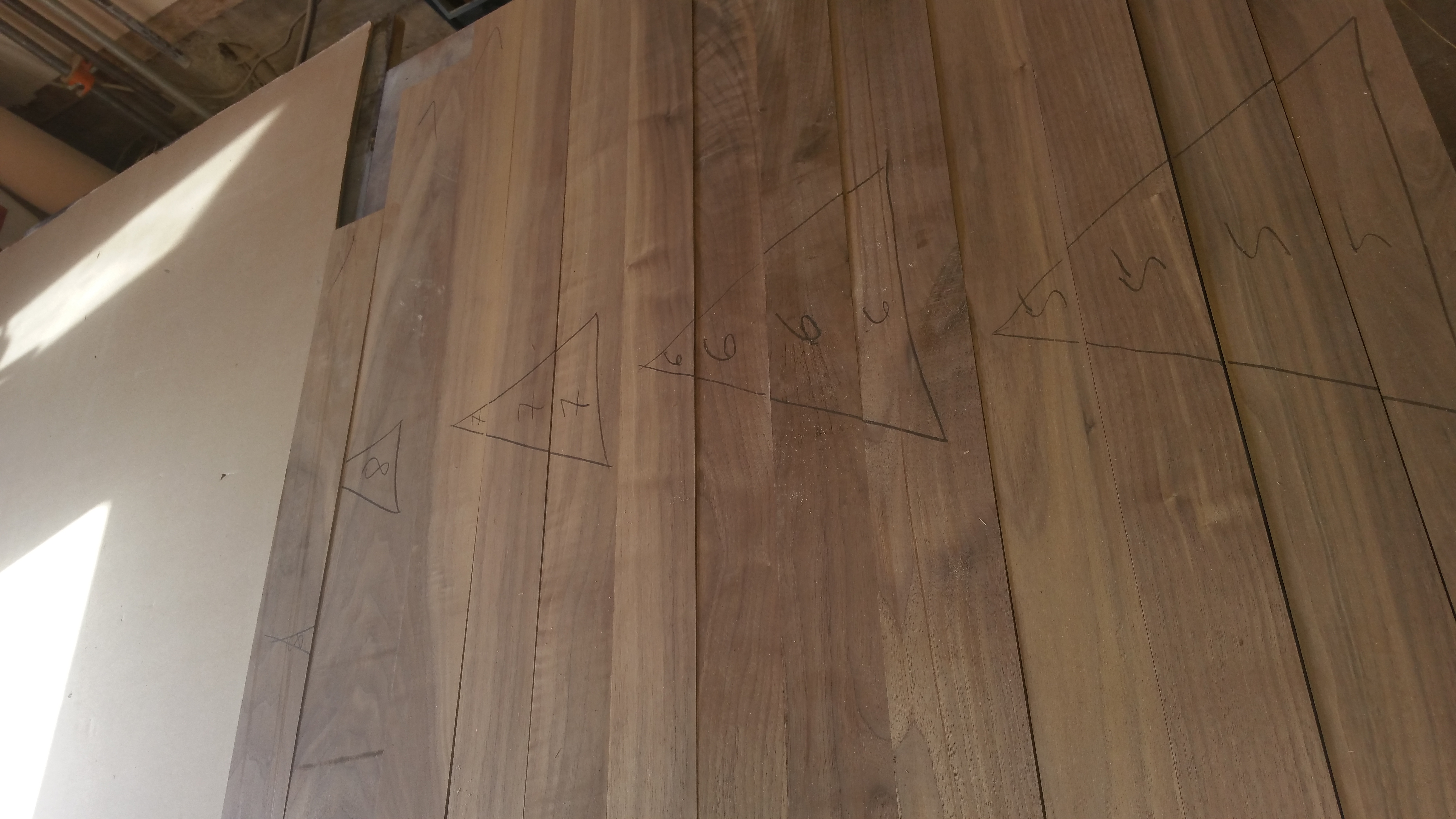 Grain Selection Before Glue-up