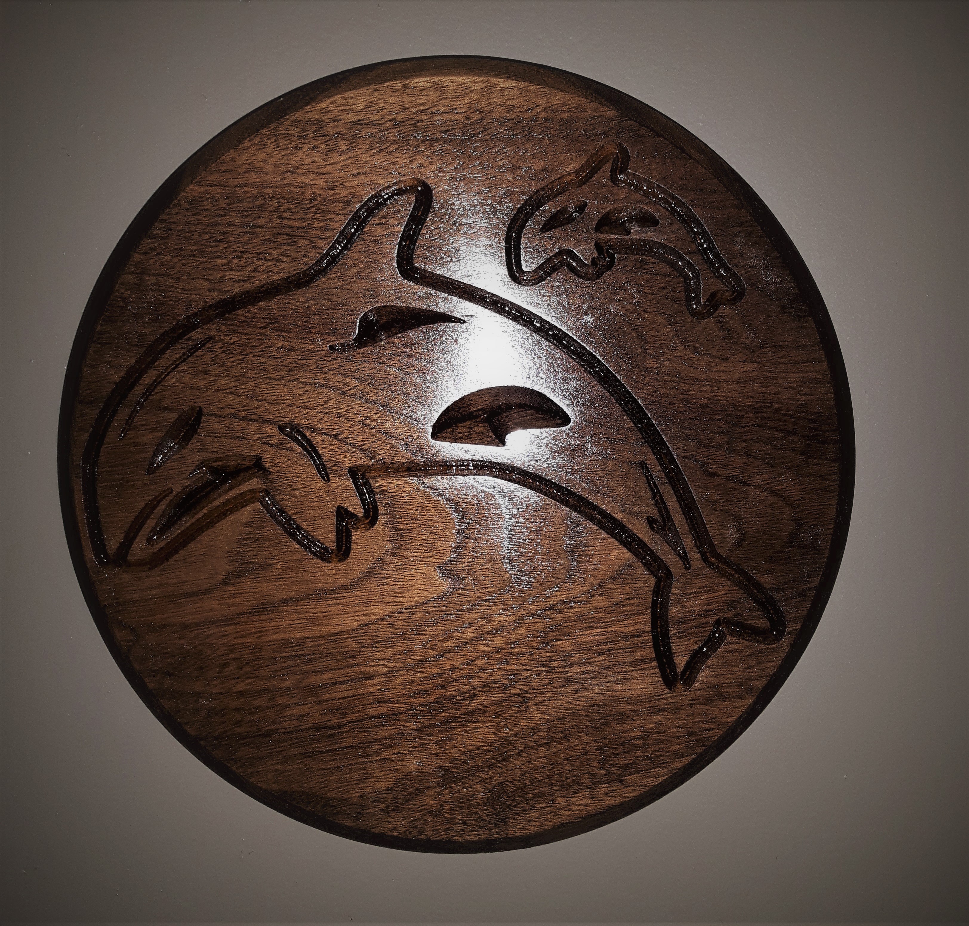 Wooden Orca Wall Plaque, Campbell river BC, Vancouver island BC, Vancouver BC, Victoria BC, British Columbia,Alberta