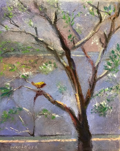Early Spring 
8" x 10"
oil on museum board