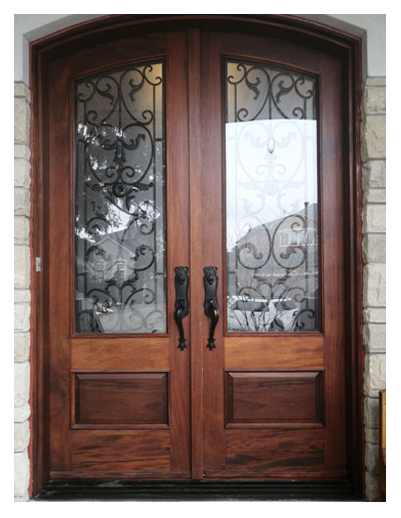 Brown Wooden Door 21