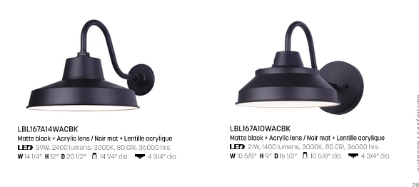 325 Sign lights
Available in Black - Built in LED
Starting at 
Regular Price $206.99
On Sale $185.99