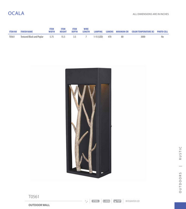 533 Ocala Collection
Available in Textured Black
Regular Price $349.99
On Sale 314.99