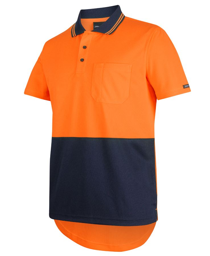 Hi Vis Drop Tail S/S Polo - 6HDS