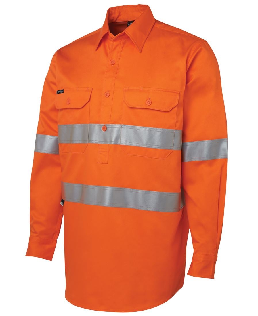D&N Close Front Work Shirt - 6HWCF