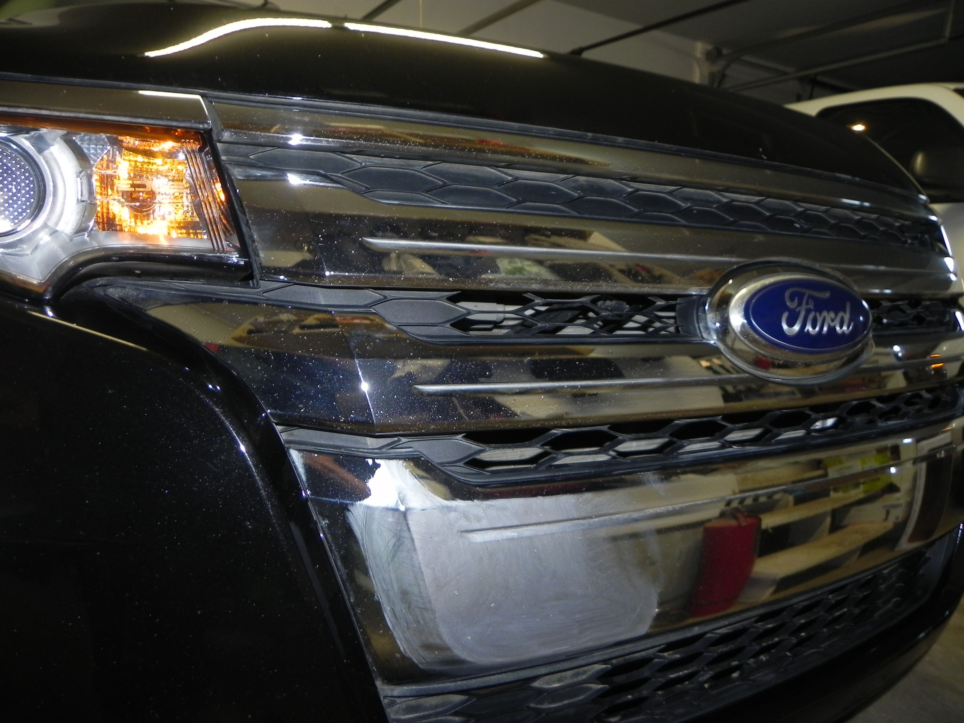 Ford Edge grille after